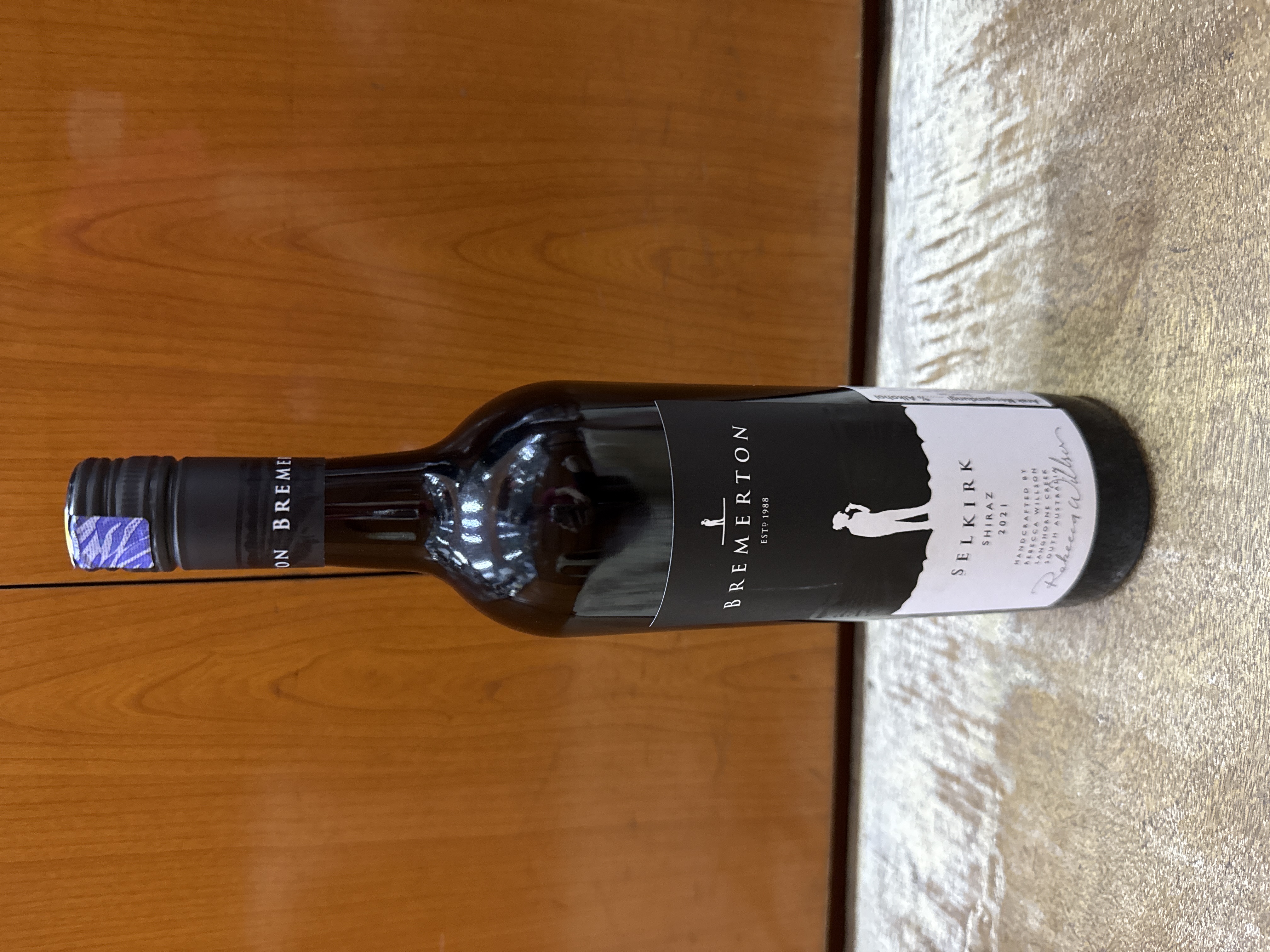 Bremerton Selkirk Shiraz 2021